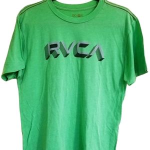 GREEN RVCA T-Shirt
